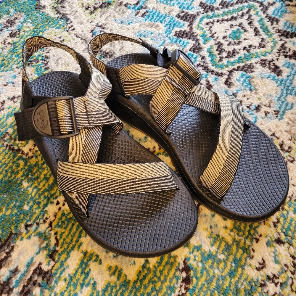 Chaco Zcloud Adjustable Single Strap Outdoor Hiking Sandal, Mens 10M - Picture 1 of 10